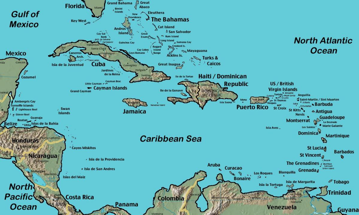 otoki off venezuela zemljevid