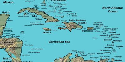 Otoki off venezuela zemljevid